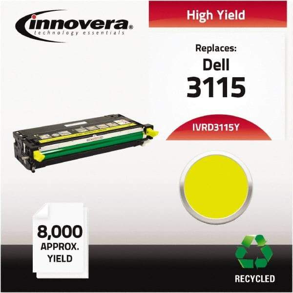 innovera - Yellow Toner Cartridge - Use with Dell 3110CN, 3115CN - Apex Tool & Supply