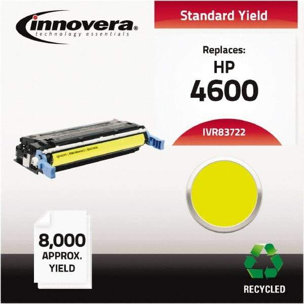 innovera - Yellow Toner Cartridge - Use with HP Color LaserJet 4600, 4650 - Apex Tool & Supply