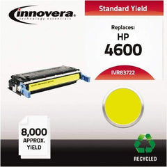 innovera - Yellow Toner Cartridge - Use with HP Color LaserJet 4600, 4650 - Apex Tool & Supply