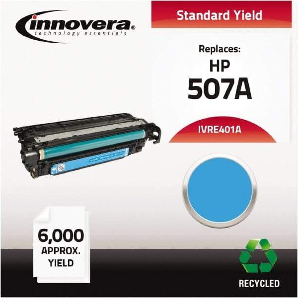 innovera - Cyan Toner Cartridge - Use with HP Color LaserJet M551n, M551dn, M551xh - Apex Tool & Supply