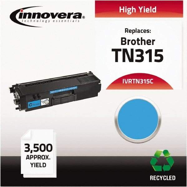 innovera - Cyan Toner Cartridge - Use with Brother HL-4150CDN, HL-4170CDW, HL-4570CDW, HL-4570CDWT, MFC-9460CDN, MFC-9560CDW, MFC-9970CDW - Apex Tool & Supply