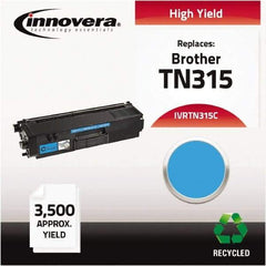 innovera - Cyan Toner Cartridge - Use with Brother HL-4150CDN, HL-4170CDW, HL-4570CDW, HL-4570CDWT, MFC-9460CDN, MFC-9560CDW, MFC-9970CDW - Apex Tool & Supply