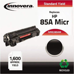 innovera - Black MICR Toner - Use with HP LaserJet Pro M1130, M1132MFP, M1134MFP, M1136MFP, M1137, M1138, M1139, M1210, M1212NF, HP Laser Jet Pro M1212F, M1213NF, M1214NFH, M1216NFH, M1217NFW, M1219NF, P1100, P1102, P1102W - Apex Tool & Supply