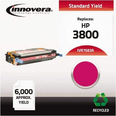 innovera - Magenta Toner Cartridge - Use with HP Color LaserJet 3800, CP3505 - Apex Tool & Supply