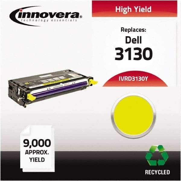 innovera - Yellow Toner Cartridge - Use with Dell 3130cn - Apex Tool & Supply