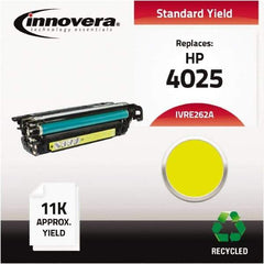 innovera - Yellow Toner Cartridge - Use with HP Color LaserJet Enterprise CP4025DN, CP4025N, CP4520, CP4525, CP4525DN, CP4525N, CP4525XH - Apex Tool & Supply