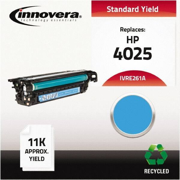 innovera - Cyan Toner Cartridge - Use with HP Color LaserJet Enterprise CP4025DN, CP4025N, CP4520, CP4525, CP4525DN, CP4525N, CP4525XH - Apex Tool & Supply