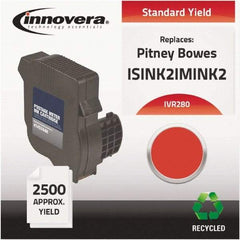 innovera - Red Ink Cartridge - Use with NeoPost IS280, Hasler IM280 - Apex Tool & Supply