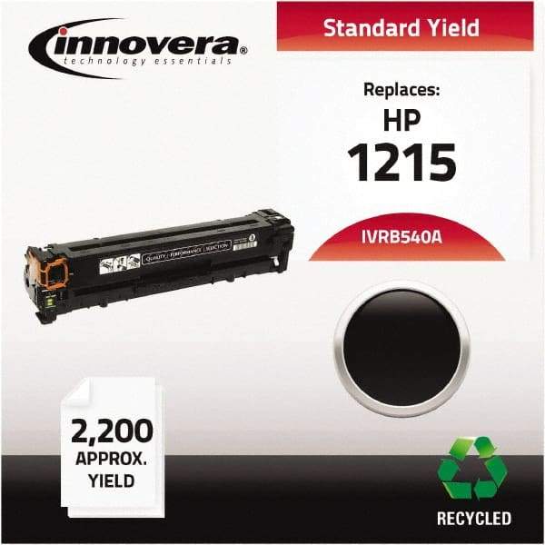 innovera - Black Toner Cartridge - Use with HP Color LaserJet CP1210, CP1215, CP1215N, CP1510, CP1515N, CP1515NI, AIO CM1312NFI MFP - Apex Tool & Supply
