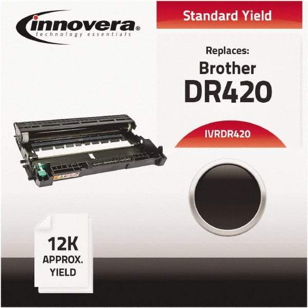 innovera - Black Drum - Use with Brother DCP-7060, 7065DN, HL-2220, 2230, 2280DW, 2240, 2240D, FAX-2840, 2940, MFC-7240, 7360N, 7460DN, 7860DW - Apex Tool & Supply