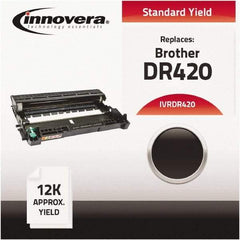 innovera - Black Drum - Use with Brother DCP-7060, 7065DN, HL-2220, 2230, 2280DW, 2240, 2240D, FAX-2840, 2940, MFC-7240, 7360N, 7460DN, 7860DW - Apex Tool & Supply