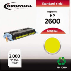 innovera - Yellow Toner Cartridge - Use with HP Color LaserJet 1600, 2600, CM1015 MFP, CM1017 MFP - Apex Tool & Supply