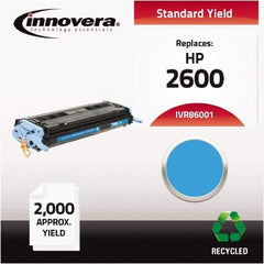 innovera - Cyan Toner Cartridge - Use with HP Color LaserJet 1600, 2600, CM1015 MFP, CM1017 MFP - Apex Tool & Supply