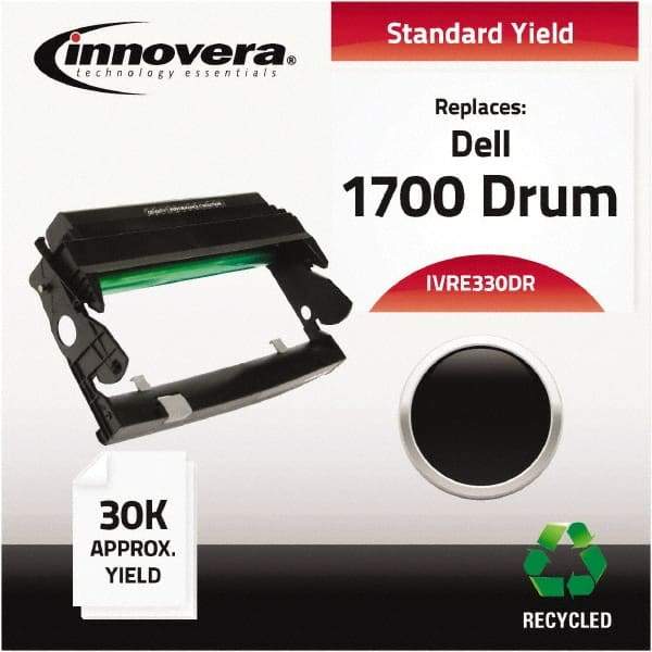 innovera - Black Drum - Use with Dell 1700, 1700N, 1710, 1710N, IBM, Lexmark E320, E322, E322N - Apex Tool & Supply