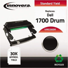 innovera - Black Drum - Use with Dell 1700, 1700N, 1710, 1710N, IBM, Lexmark E320, E322, E322N - Apex Tool & Supply