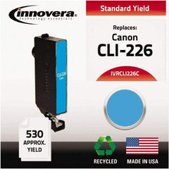 innovera - Cyan Inkjet Printer Cartridge - Use with Canon PIXMA iP4820, iX6520, MG5120, MG5220, MG6120, MG8120, MX882, MX892 - Apex Tool & Supply
