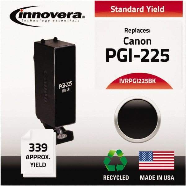 innovera - Black Inkjet Printer Cartridge - Use with Canon PIXMA iP4820, iX6520, MG5120, MG5220, MG6120, MG8120, MX882, MX892 - Apex Tool & Supply