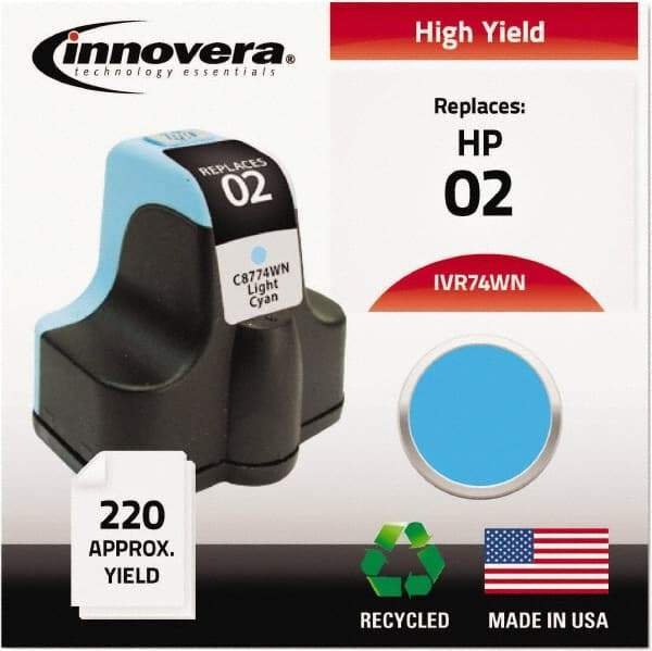 innovera - Inkjet Printer Cartridge - Use with HP Photosmart C5180, C6180, C7180, D6160, D7145, D7155, D7160, D7345, D7355, D7360, 3110, 3210, 3310, 8250 - Apex Tool & Supply