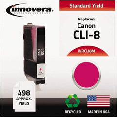 innovera - Magenta Inkjet Printer Cartridge - Use with Canon PIXMA iP3300, iP3500, iP4200, iP4300, iP4500, iP5200, MP500, MP510, MP520, MP530, MP600, MP610, MP800, MP810, MP830, MP950, MP960, MP970, MX700, MX850 - Apex Tool & Supply
