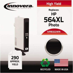 innovera - Inkjet Printer Cartridge - Use with HP Photosmart 5510, 5514, 6510, B8550, B8553, B8558, C6340, C6350, C6380, C6383, D5460, D7560, HP Photosmart Plus B209A, B209B, B209C, Premium Touchsmart C309, C309n, C310, Photosmart Premium Fax All-In-One - Apex Tool & Supply