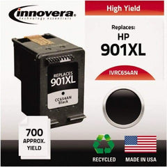 innovera - Black Inkjet Printer Cartridge - Use with HP Officejet J4500, J4600 - Apex Tool & Supply