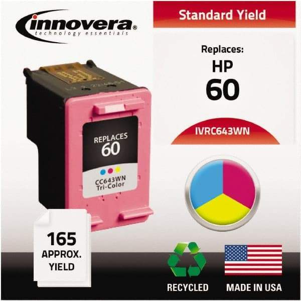 innovera - Inkjet Printer Cartridge - Use with HP Deskjet D2530, D2545, D2560, D5560, F4200, F4440, F4480, Photosmart C4640, C4650, C4680, C4795 - Apex Tool & Supply