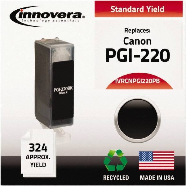 innovera - Black Inkjet Printer Cartridge - Use with Canon PIXMA iP3600, iP4600, iP4700, MP560, MP620, MP640, MP980, MP990, MX860, MX870 - Apex Tool & Supply