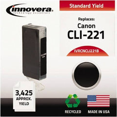 innovera - Black Inkjet Printer Cartridge - Use with Canon PIXMA iP3600, iP4600, iP4700, MP560, MP620, MP640, MP980, MP990, MX860, MX870 - Apex Tool & Supply