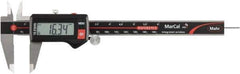 Mahr - 0 to 200mm Range, 0.01mm Resolution, IP67 Electronic Caliper - Stainless Steel with 50mm Jaws, Wireless Output - Apex Tool & Supply