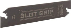 Dorian Tool - 1-1/4" Blade Height, 0.0941" Blade Width, 5.9016" OAL, Neutral Cut, Double End Indexable Cut-Off Blade - SGIH Blade - Apex Tool & Supply