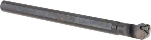 Dorian Tool - 0.77" Min Bore Diam, 8" OAL, 5/8" Shank Diam, S-STFP Indexable Boring Bar - 1-1/4" Max Bore Depth, Screw Holding Method - Apex Tool & Supply