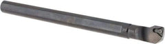 Dorian Tool - 0.77" Min Bore Diam, 8" OAL, 5/8" Shank Diam, S-STFP Indexable Boring Bar - 1-1/4" Max Bore Depth, Screw Holding Method - Apex Tool & Supply