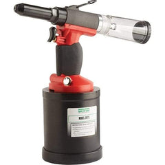 Marson - 1/4" Capacity, Air Riveter - 1-1/8" Long Stroke, 1/4 NPT Inlet - Apex Tool & Supply