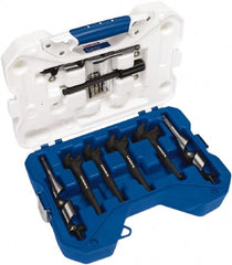 Lenox - 7/8 to 2-9/16", Oxide Finish, Bi-Metal Auger Drill Bit Set - Apex Tool & Supply