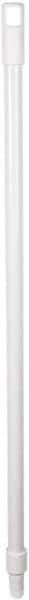 Remco - 36 x 1" Fiberglass Squeegee Handle - European Threaded Connection, White - Apex Tool & Supply