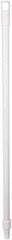 Remco - 36 x 1" Fiberglass Squeegee Handle - European Threaded Connection, White - Apex Tool & Supply