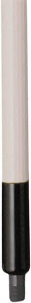 Remco - 192 x 1-1/4" Fiberglass Squeegee Handle - European Threaded Connection, White, Telescoping - Apex Tool & Supply