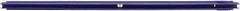 Vikan - 24" Rubber Blade Squeegee Refill - Double Edge, Purple, Plastic Holder - Apex Tool & Supply