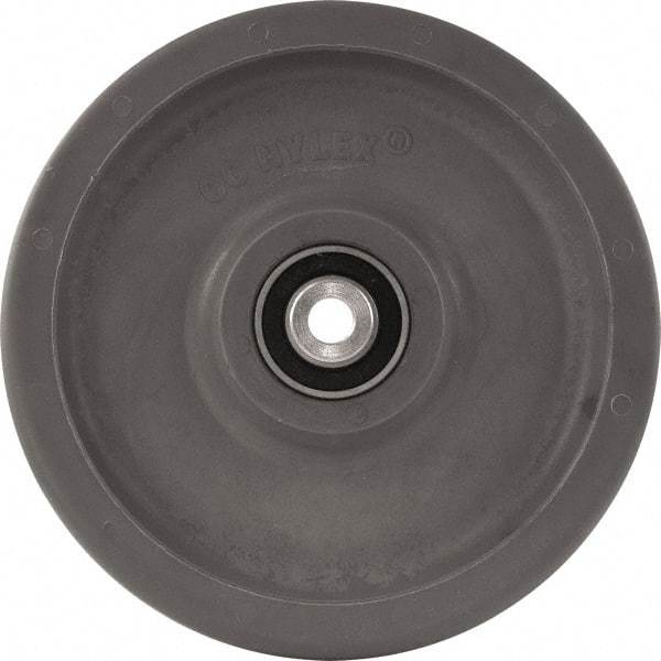 Caster Connection - 8 Inch Diameter x 2 Inch Wide, High Grade Nylon Caster Wheel - 2,000 Lb. Capacity, 2.2 Inch Hub Length, 1/2 Inch Axle Diameter, Sealed Precision Ball Bearing - Apex Tool & Supply
