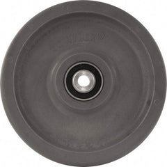 Caster Connection - 8 Inch Diameter x 2 Inch Wide, High Grade Nylon Caster Wheel - 2,000 Lb. Capacity, 2.2 Inch Hub Length, 1/2 Inch Axle Diameter, Sealed Precision Ball Bearing - Apex Tool & Supply