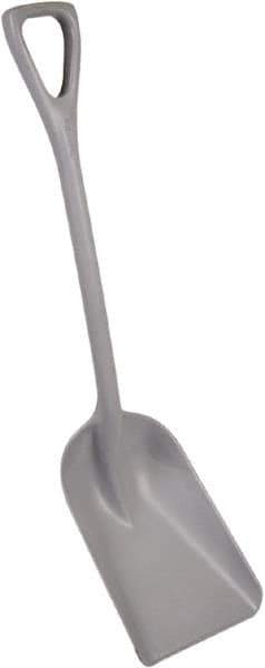 Remco - 14-1/2" High Square Plastic Shovel - 24-5/8" Long D-Grip Handle - Apex Tool & Supply