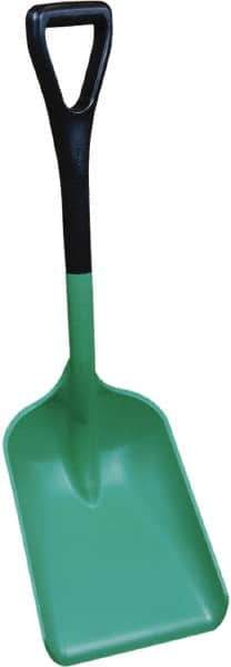 Remco - 13-3/4" High Square Plastic Shovel - 20-1/2" Long D-Grip Handle - Apex Tool & Supply