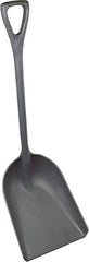 Remco - 17" High Square Plastic Shovel - 26-7/8" Long D-Grip Handle - Apex Tool & Supply