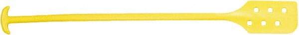 Remco - Yellow Polypropylene Mixing Paddle with Holes - 52" Overall Length - Apex Tool & Supply