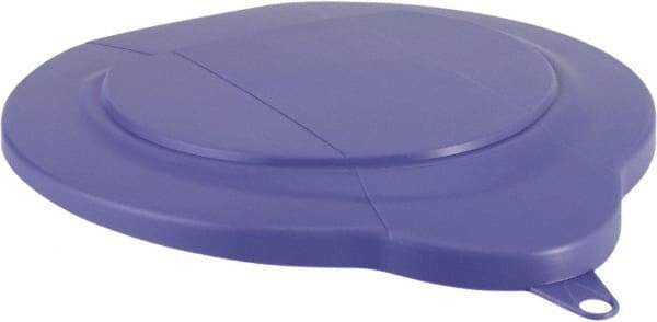 Vikan - 1.5 Gal Polypropylene Pail Lid - Purple, For Use with 5695 - Apex Tool & Supply