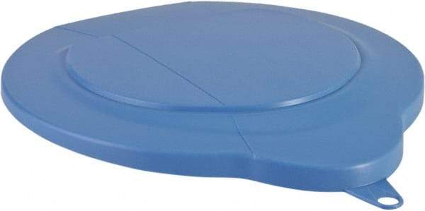 Vikan - 1.5 Gal Polypropylene Pail Lid - Blue, For Use with 5690 - Apex Tool & Supply