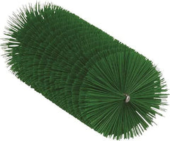 Vikan - 2.3" Diam Polyester Tube Brush - 6-1/4" OAL, 6-1/2" Head Length, Stainless Steel Handle - Apex Tool & Supply