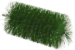 Vikan - 3-1/2" Diam Polyester Tube Brush - 7-1/2" OAL, 7" Head Length, Stainless Steel Handle - Apex Tool & Supply