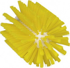 Vikan - 3" Diam Polyester Tube Brush - 6-1/4" OAL, 5-1/4" Head Length, Polypropylene Handle - Apex Tool & Supply