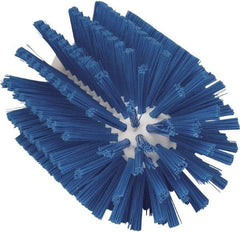 Vikan - 3" Diam Polyester Tube Brush - 6-1/4" OAL, 5-1/4" Head Length, Polypropylene Handle - Apex Tool & Supply